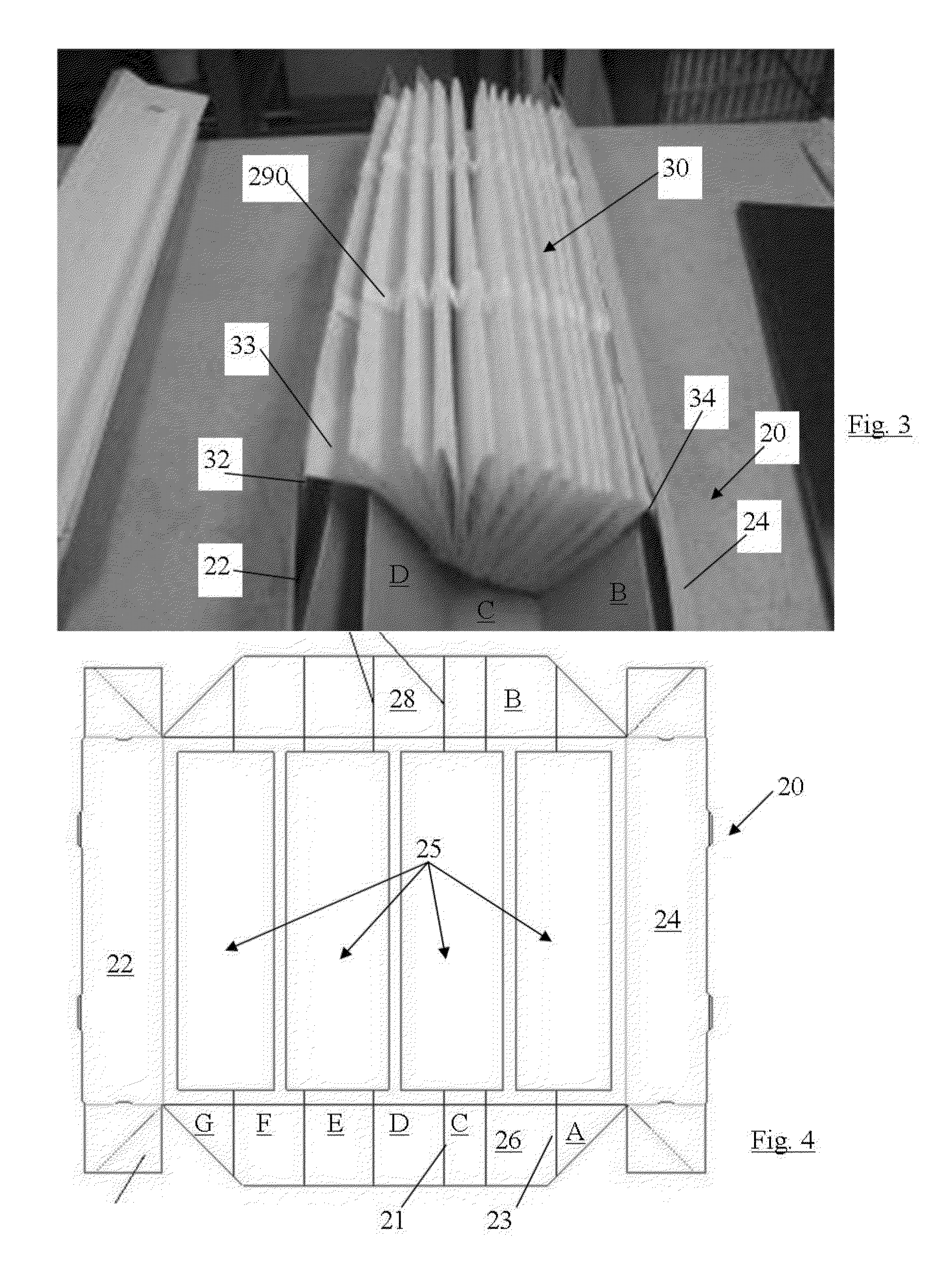 Collapsible pleated filter and frame