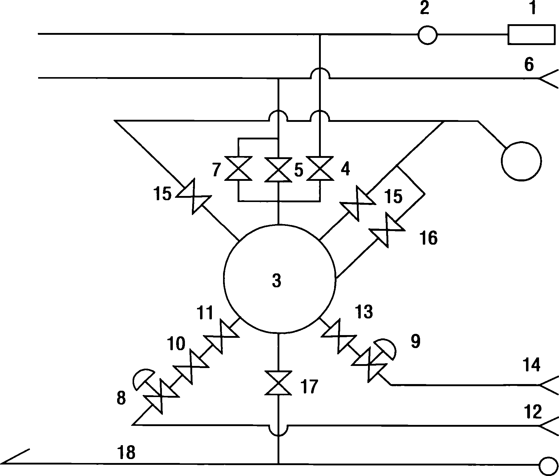 No-fluctuation hot blast stove converting method