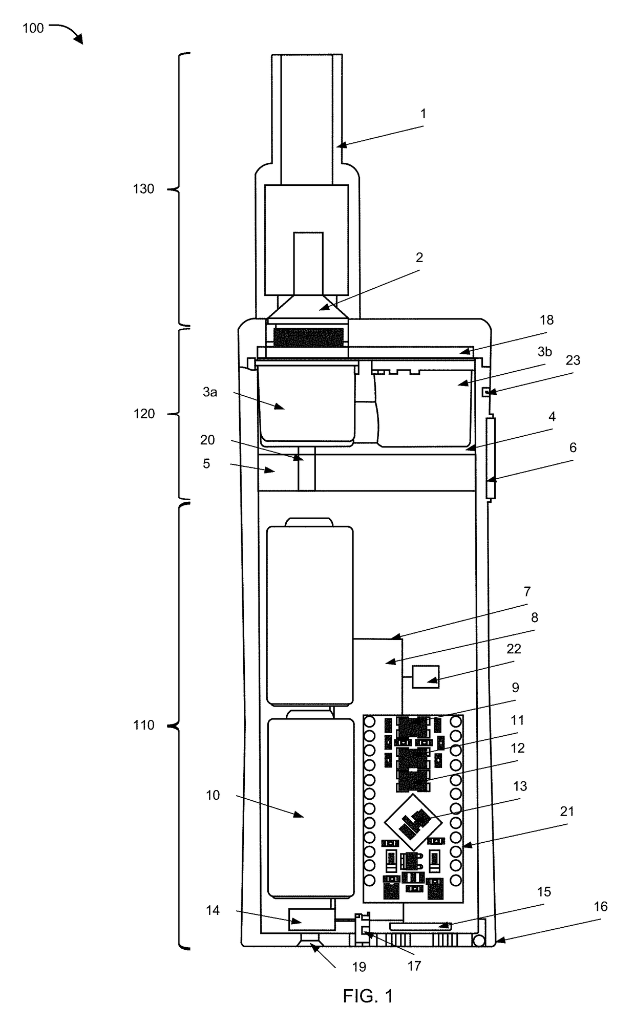 Inhalation device, system and method