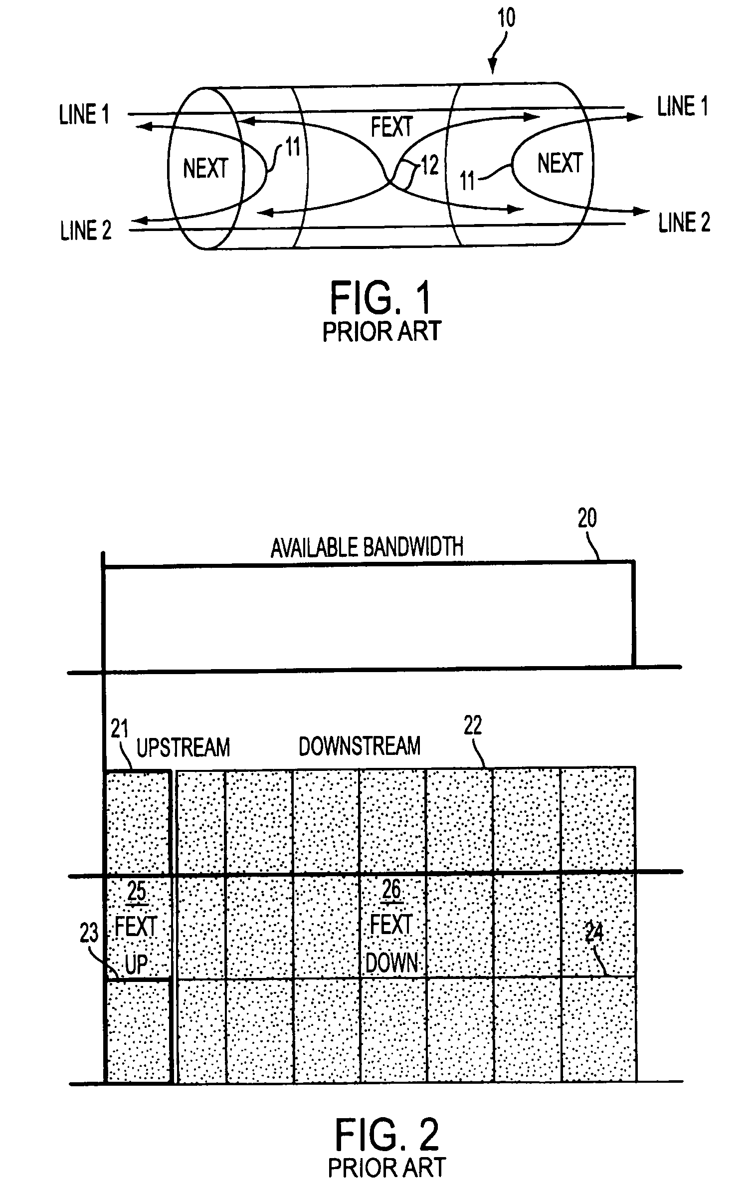 Iterative waterfiling with explicit bandwidth constraints