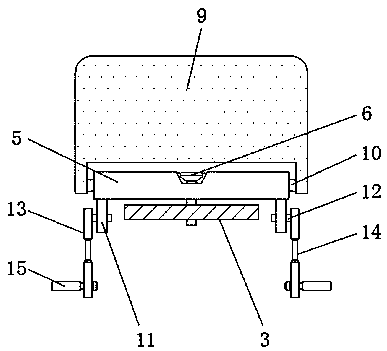 Multipurpose vibration damping bicycle rear seat capable of preventing falling of load