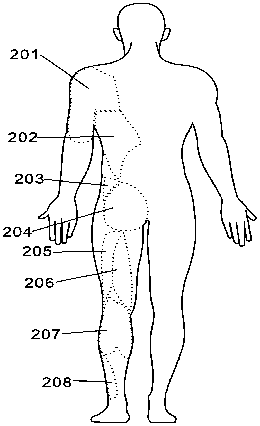 Agonist utilizing compression tights and production method for same