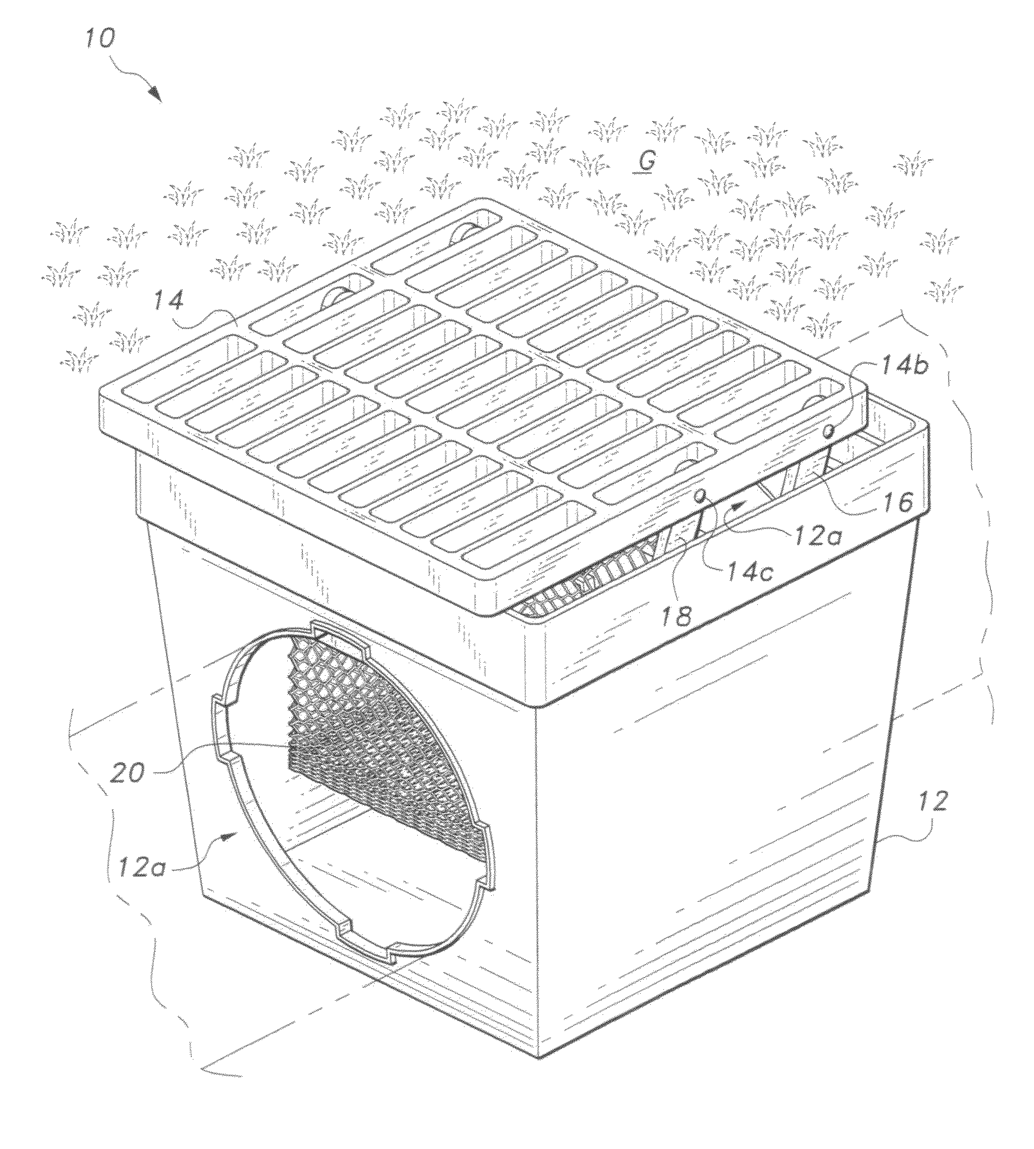 Anti-clogging drainage inlet