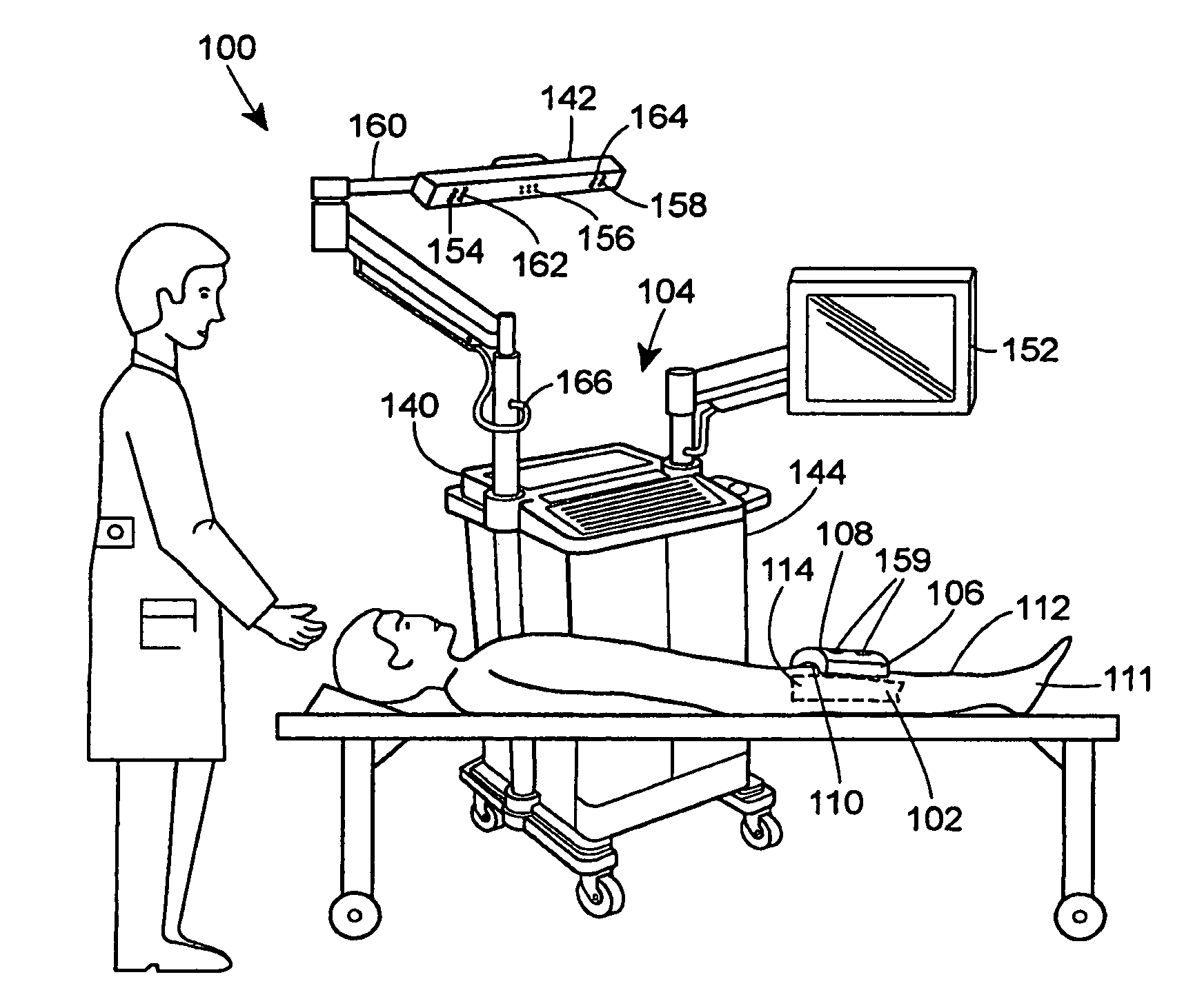 System, device, and method for determining a position of an object