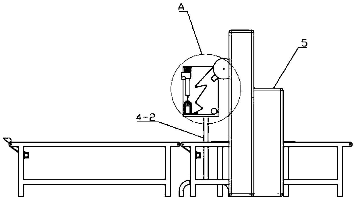 A security inspection system with labeling function