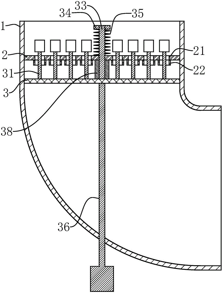 Anti-blocking elbow drainage pipe