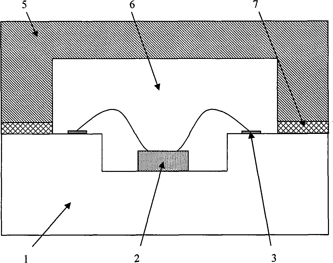 MEMS device vacuum encapsulation method