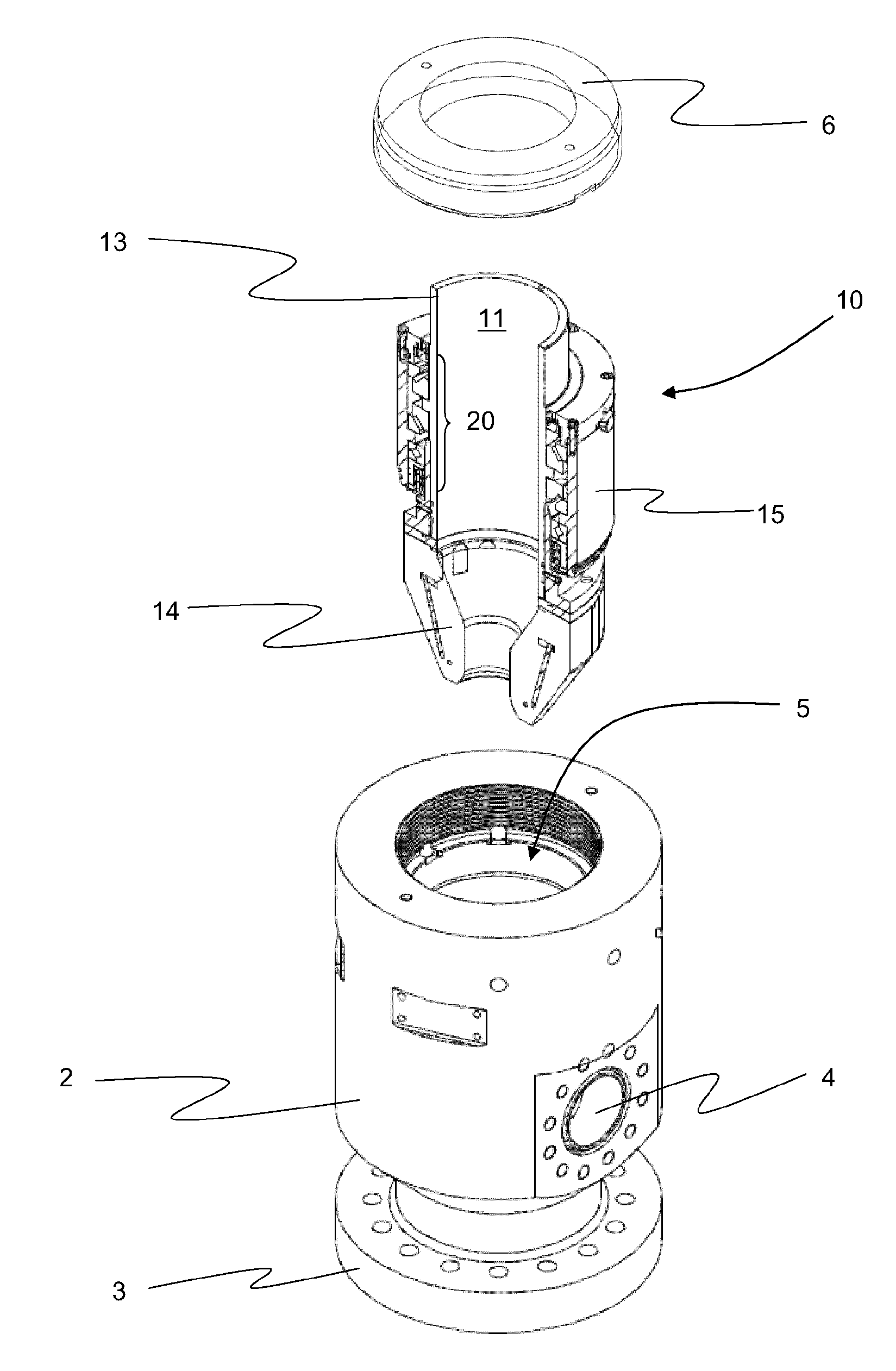 Seal cleaning and lubricating bearing assembly for a rotating flow diverter