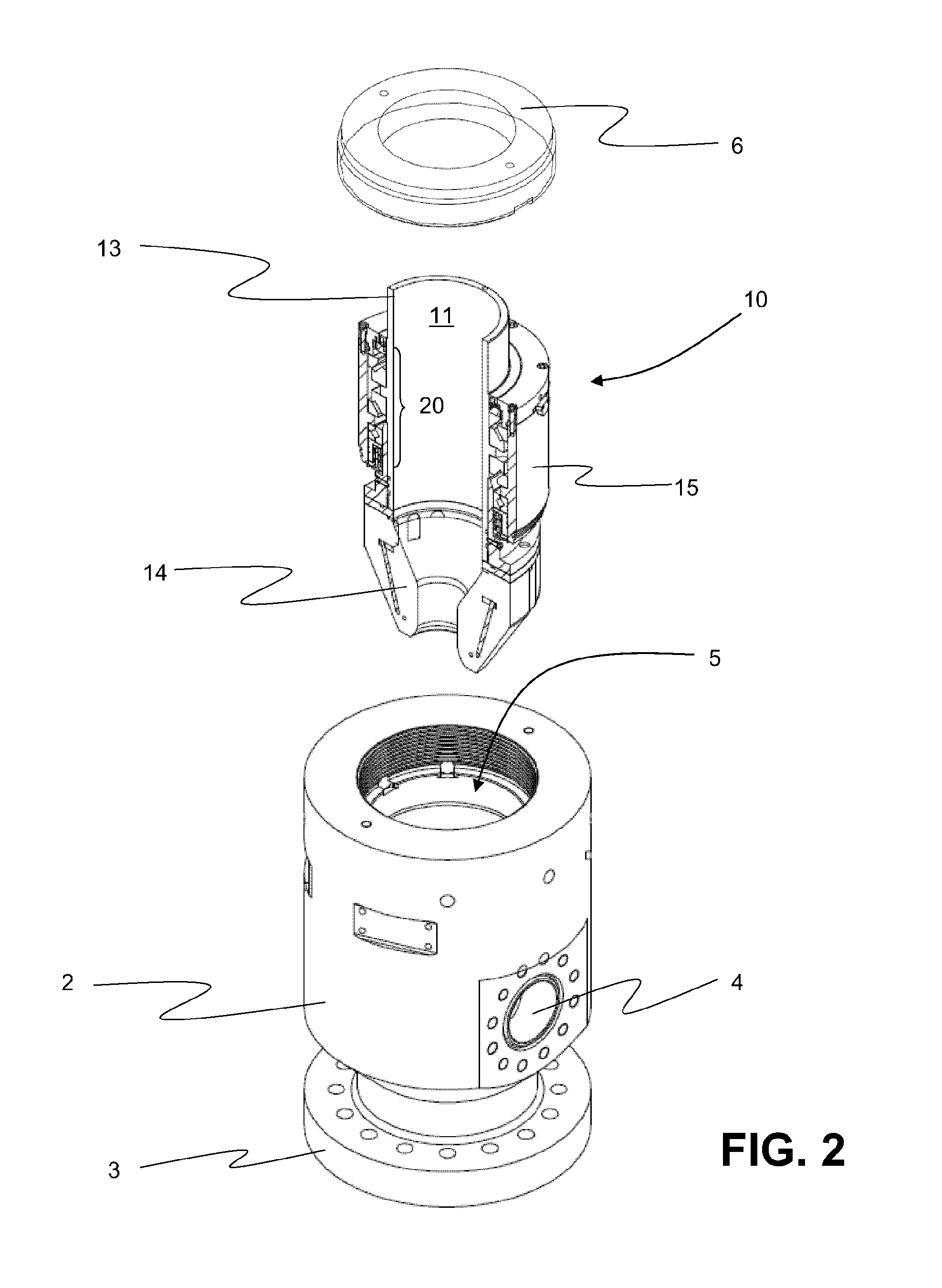 Seal cleaning and lubricating bearing assembly for a rotating flow diverter