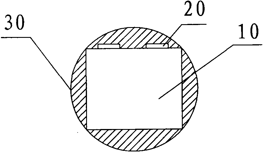 Heteromorphic high-rate polymer lithium ion battery