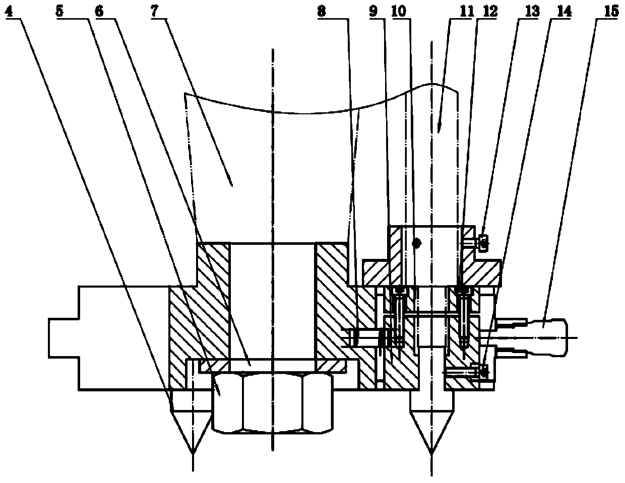 Controllable and high-precision experimental device for researching grinding mechanism