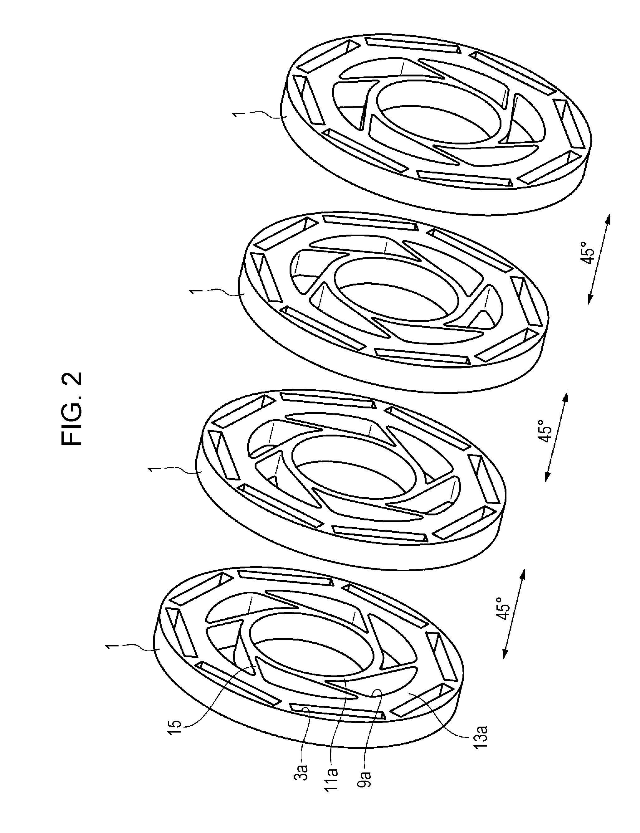 Rotor for rotary electric machine