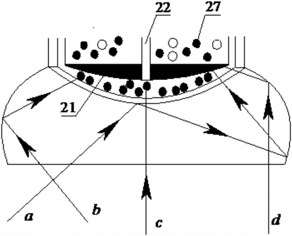 Solar energy and wind energy complementary-driving multiple-effect salifarous water desalting device based on disk type light condensation