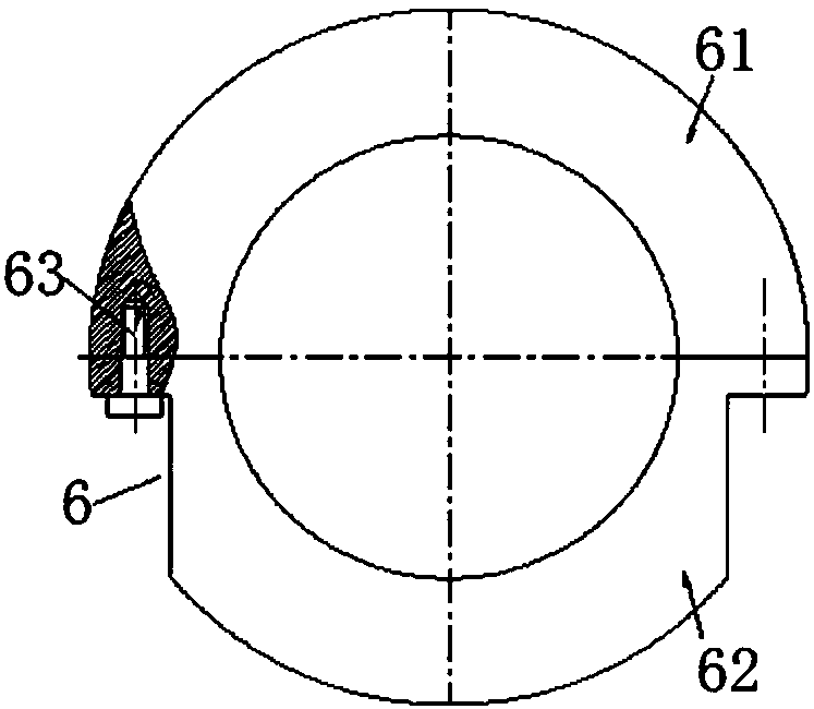 Disassembly process of rotor parts