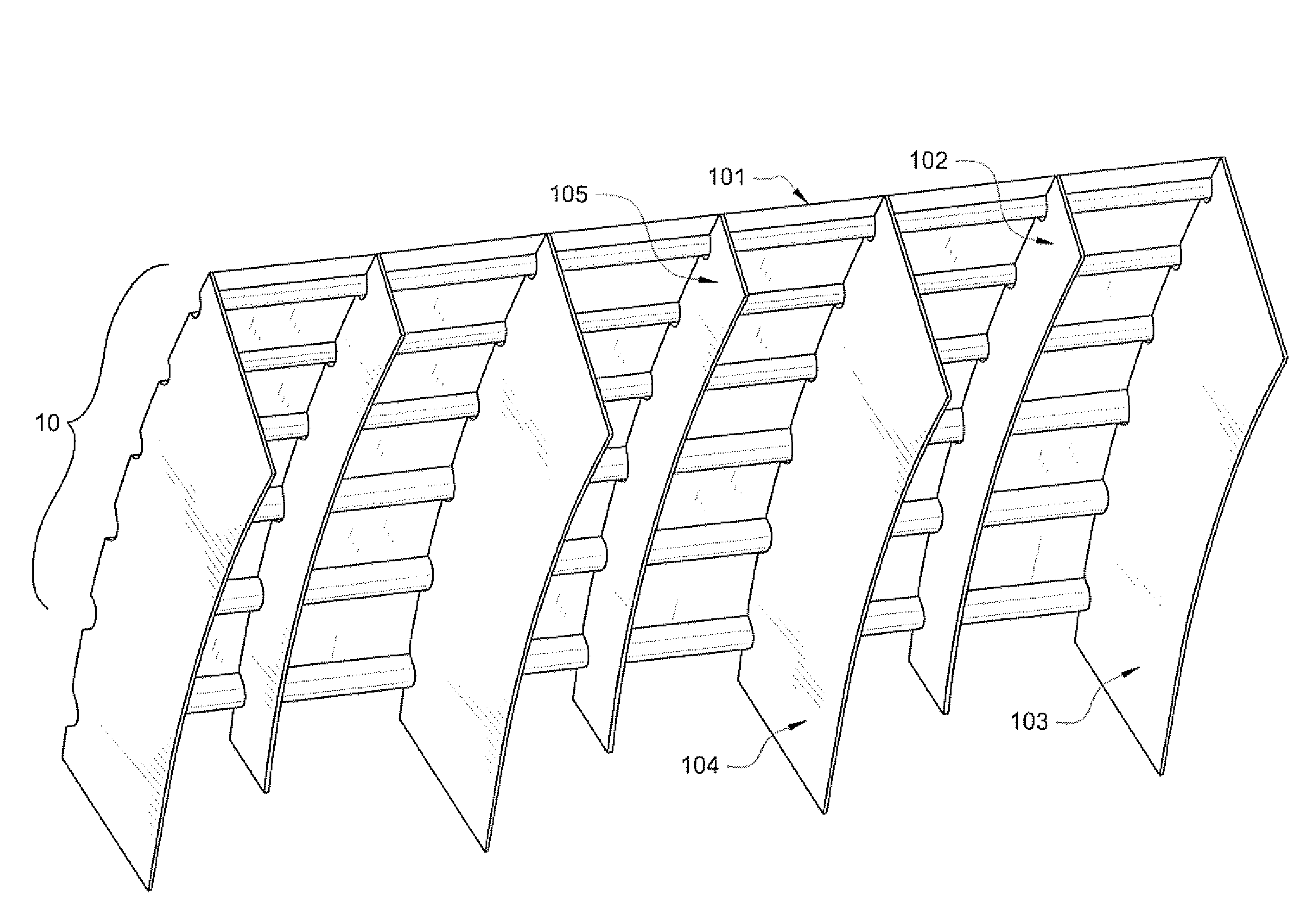 Coefficient of thermal expansion control structure