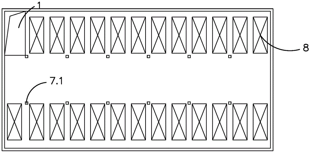 A construction method of underground shallow fully automatic parking garage