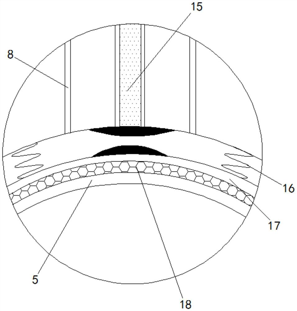 Welding, sealing clamping device for shock absorber