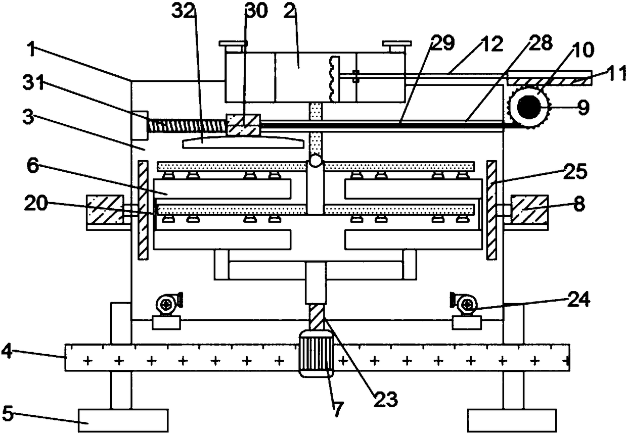 Constant-temperature seedling-raising device for watermelon culture