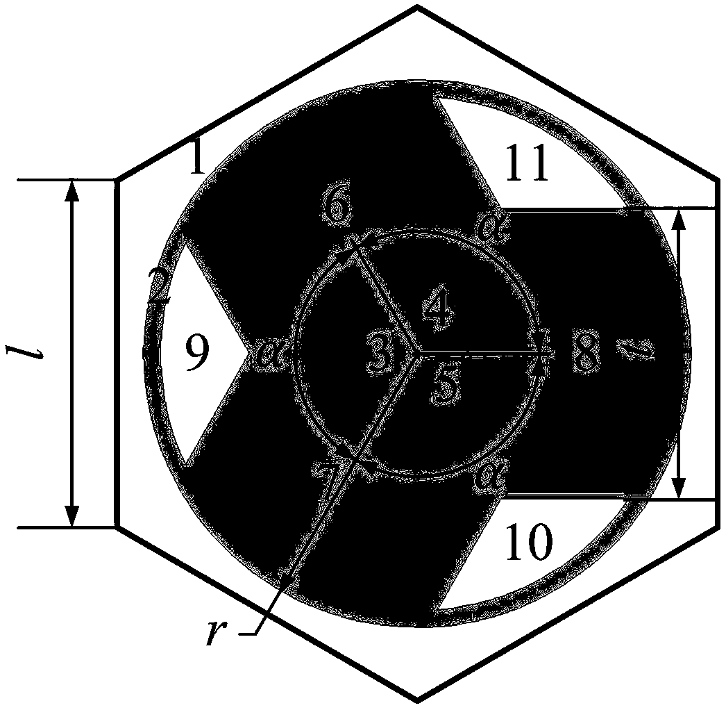 Underwater sub-wavelength local resonance type acoustic metamaterial