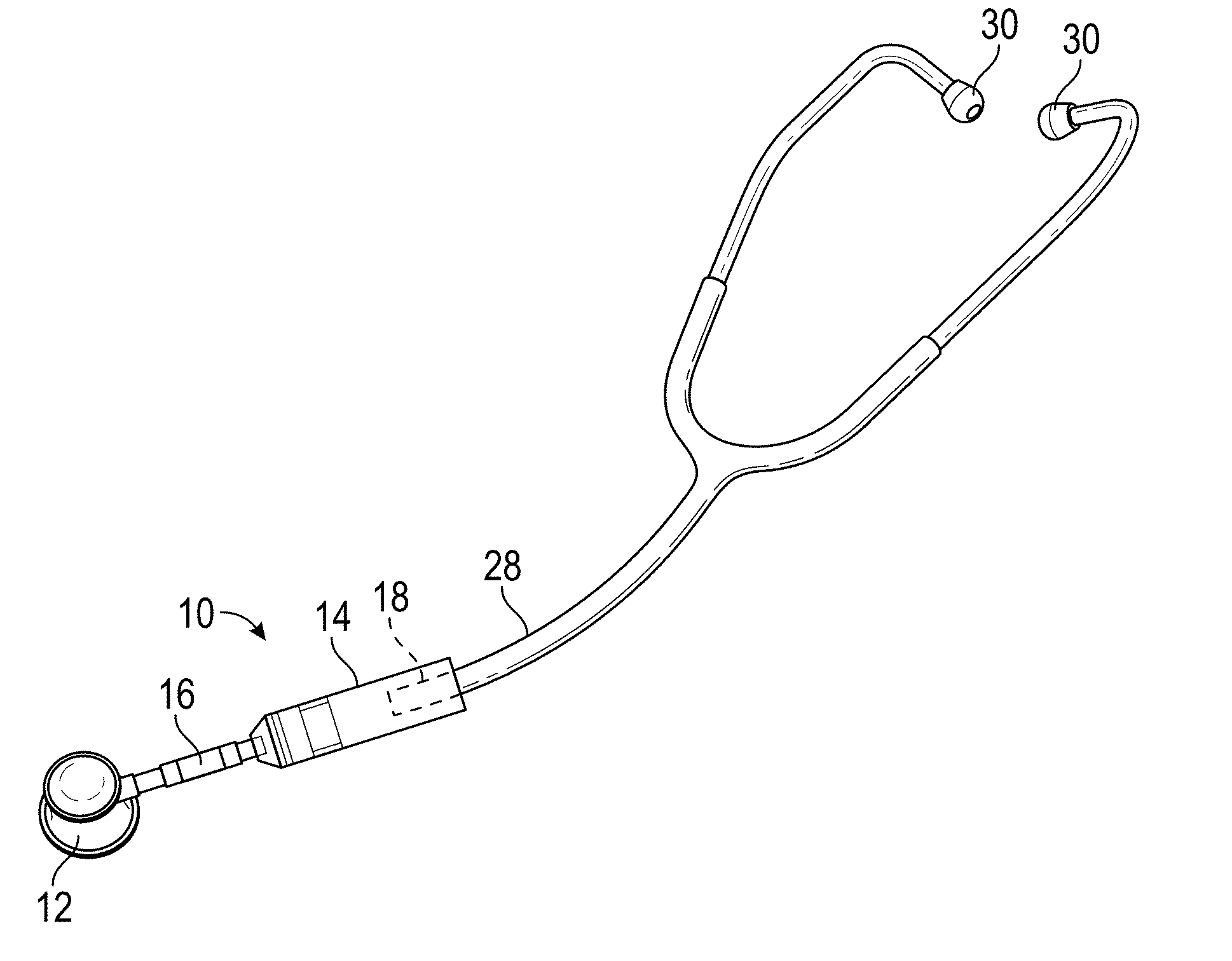 Wireless stethobroadcasting instrument for medical training