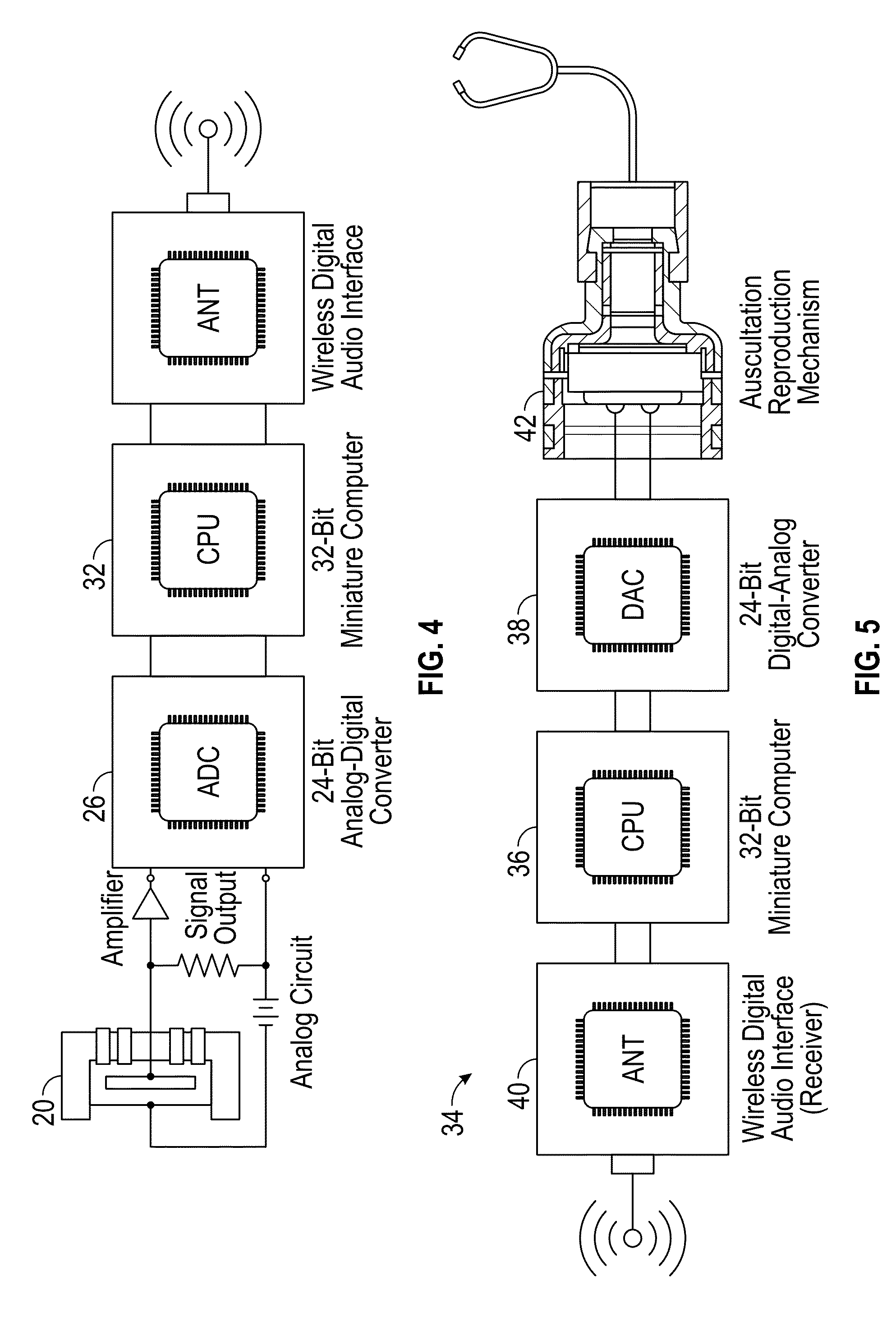 Wireless stethobroadcasting instrument for medical training