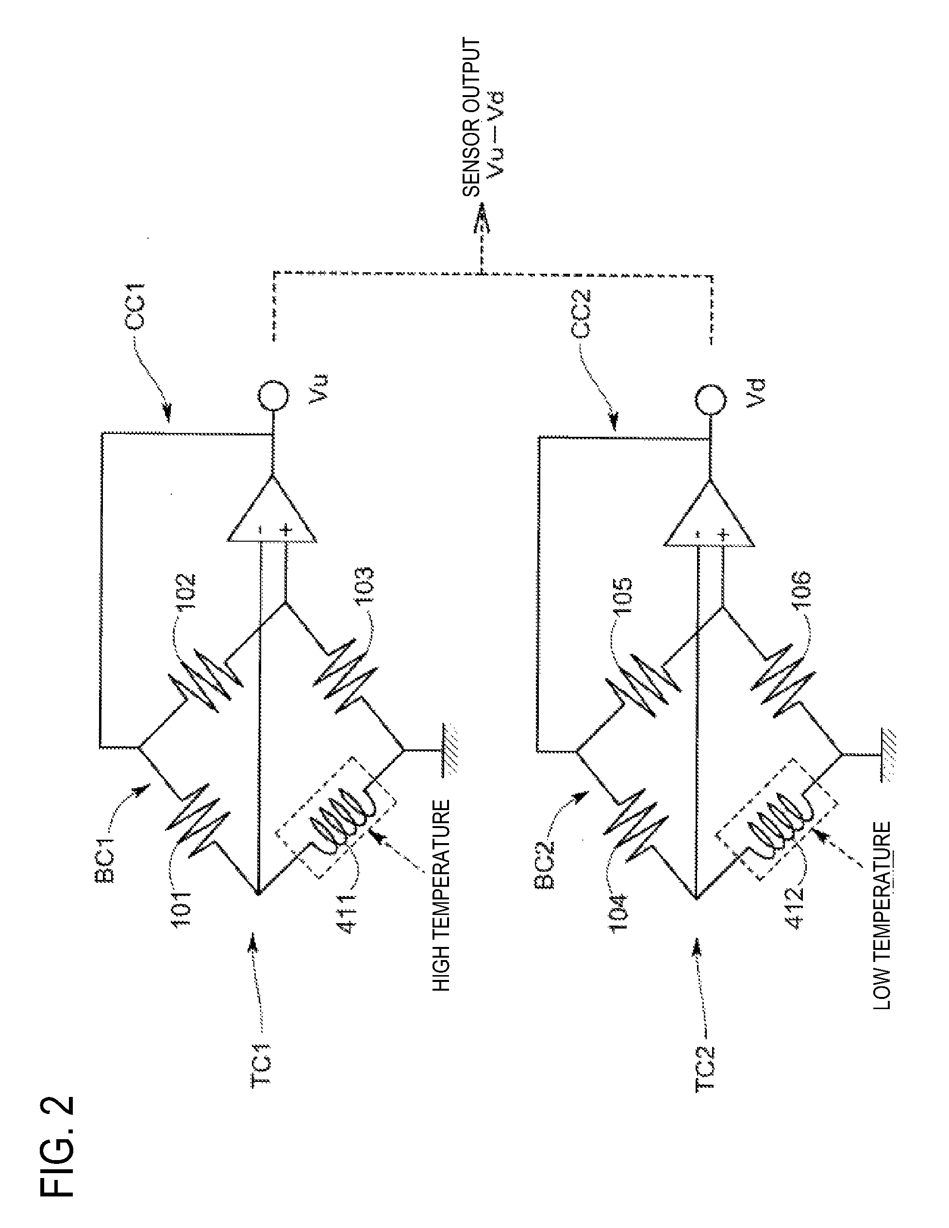 Thermal flow rate sensor