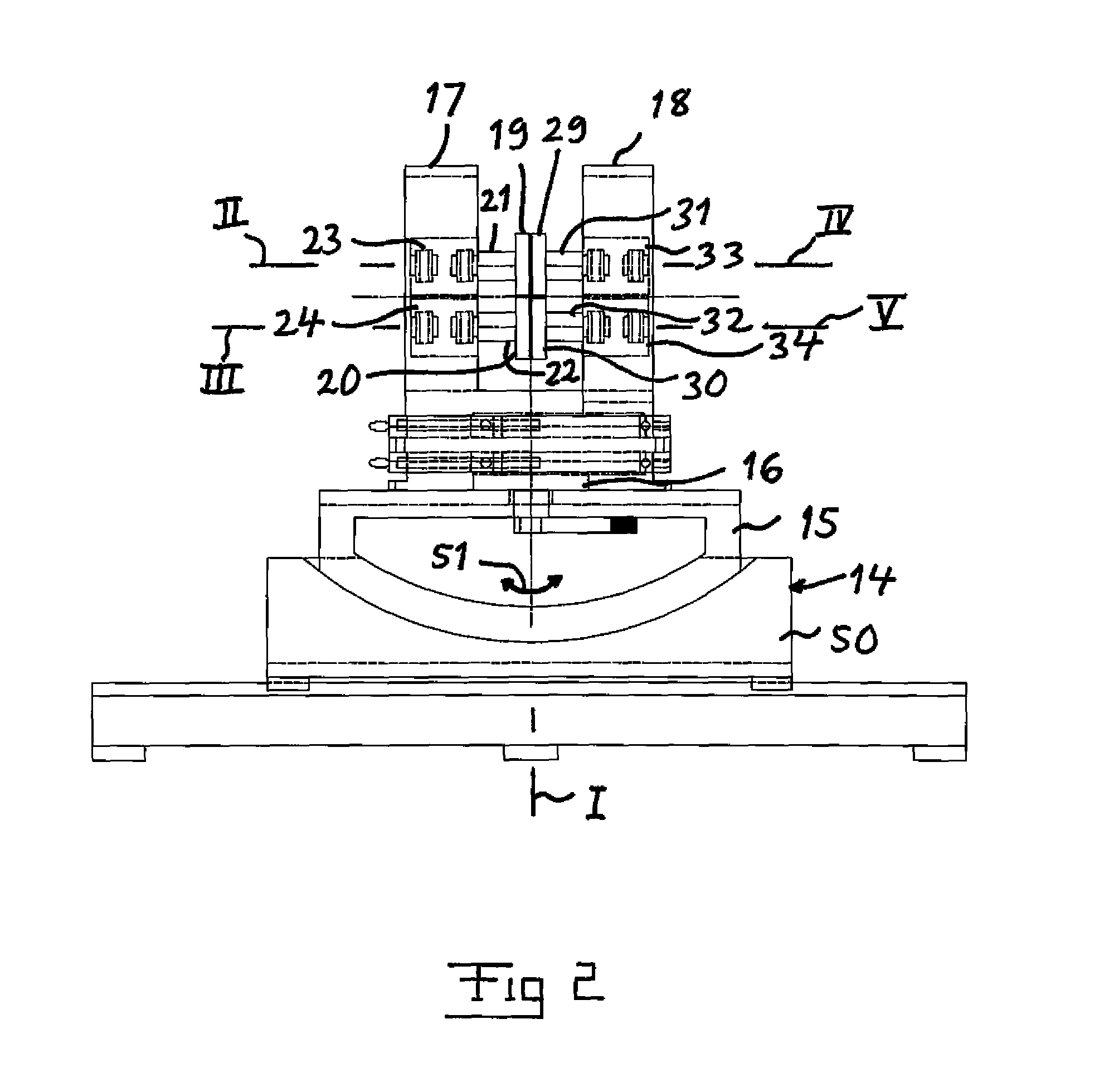 Roll-forming machine and method for roll-forming