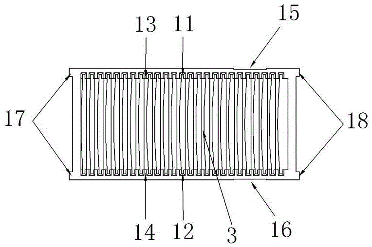 Arc material box and using method thereof