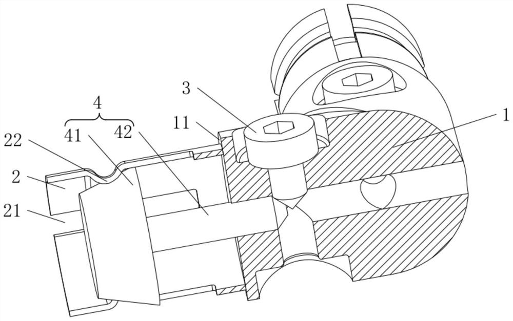 Tubular beam connecting joint