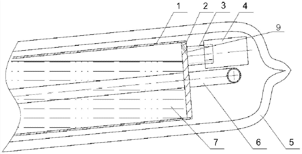 A solar water heater heat storage unit with a safety device and its installation method