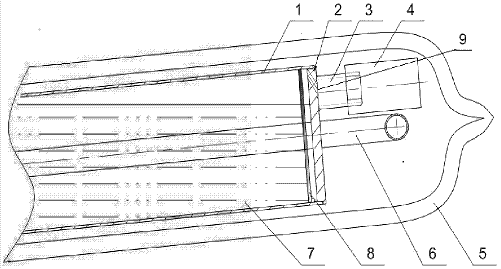 A solar water heater heat storage unit with a safety device and its installation method