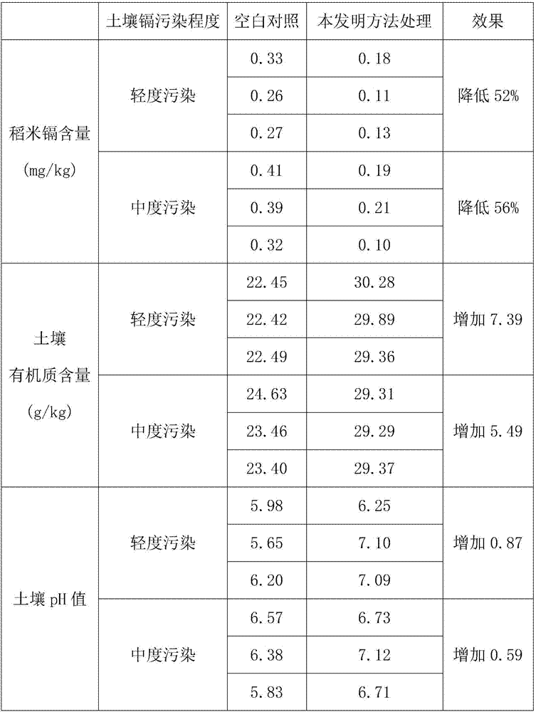 Farmland soil treatment method capable of reducing content of cadmium in rice