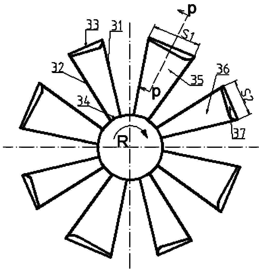 A cooling device for an automobile engine