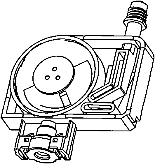 Vacuum degassing and automatic boosting continuous ink supply system of large-format printer