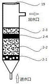 Online detecting device for water-dissolved nitrogen nutrients of chemical fertilizer