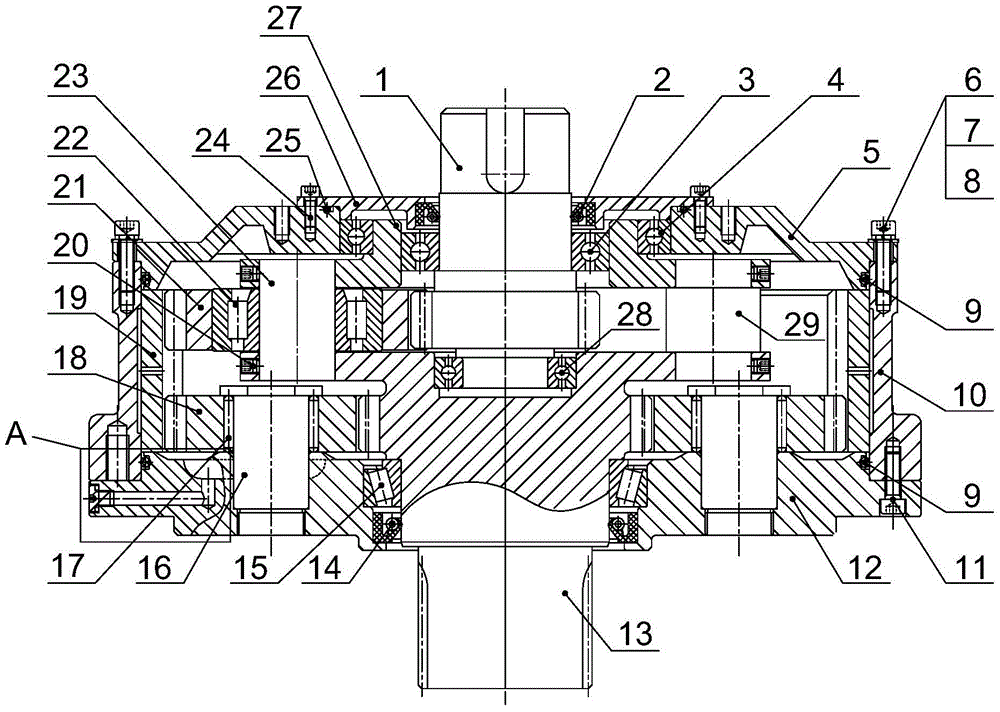 A planetary reducer