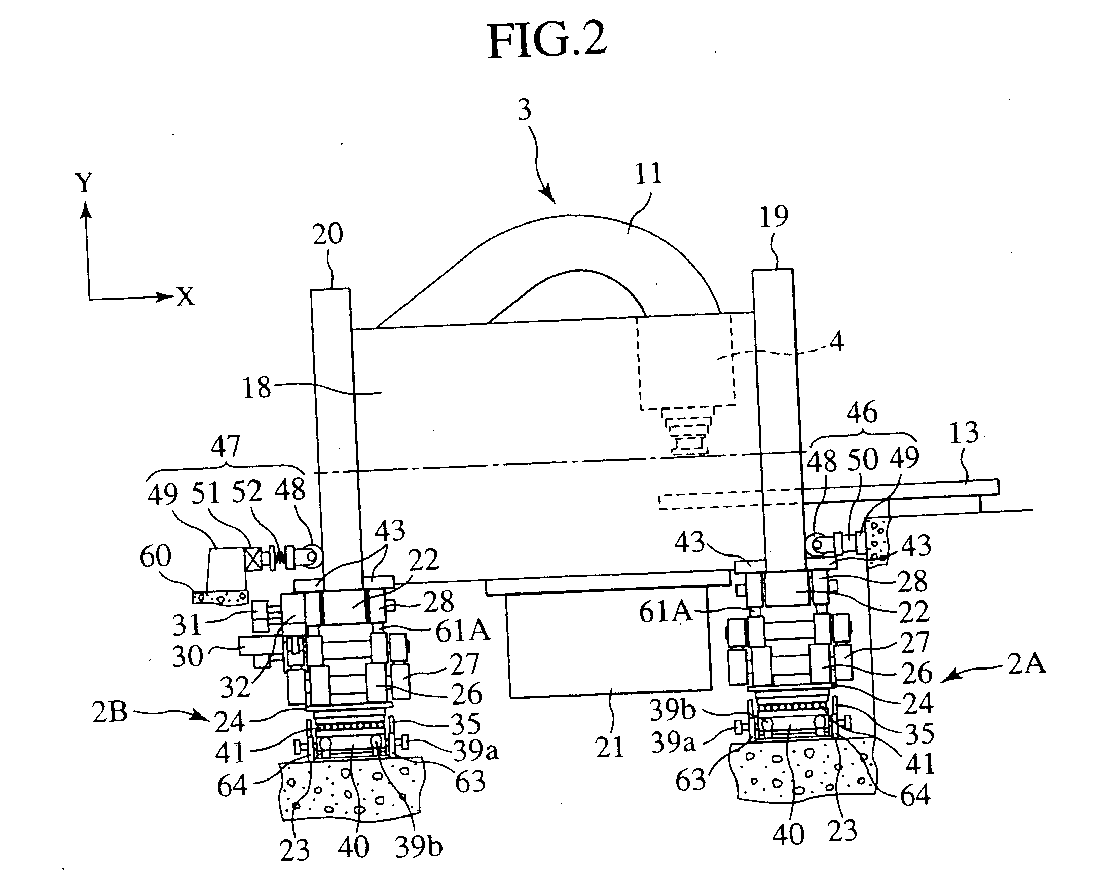 Rotating irradiation apparatus