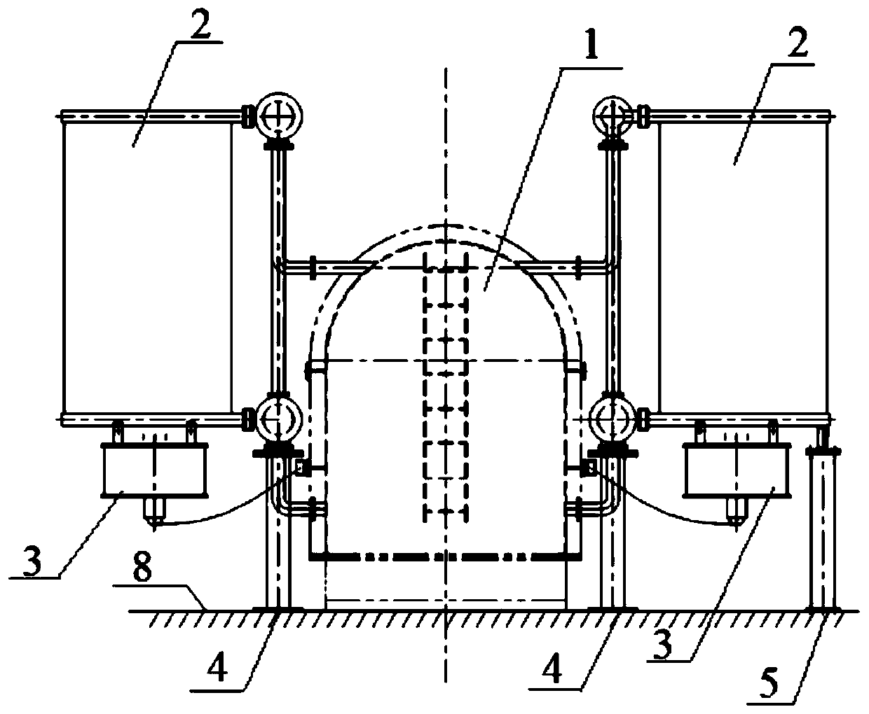 Device and method for increasing capacity of oil-immersed transformer