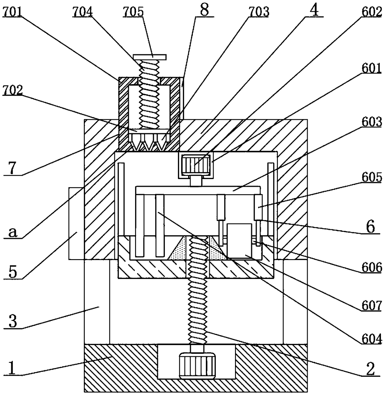 Pickling device for preserved meat production