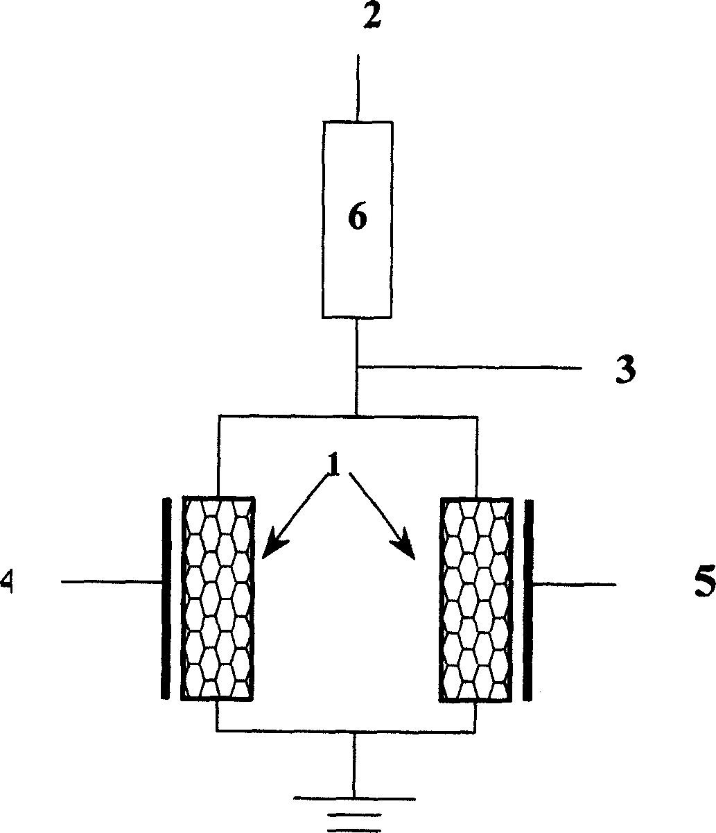 Carbon nano tube NOR logic device