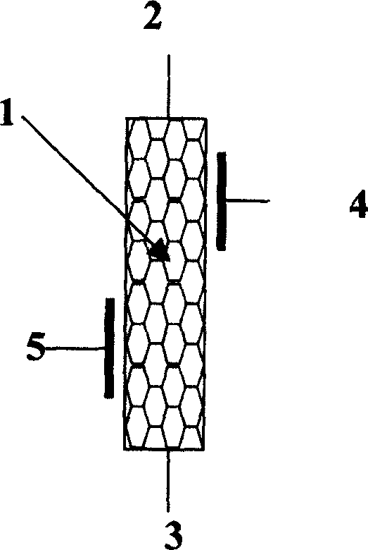 Carbon nano tube NOR logic device