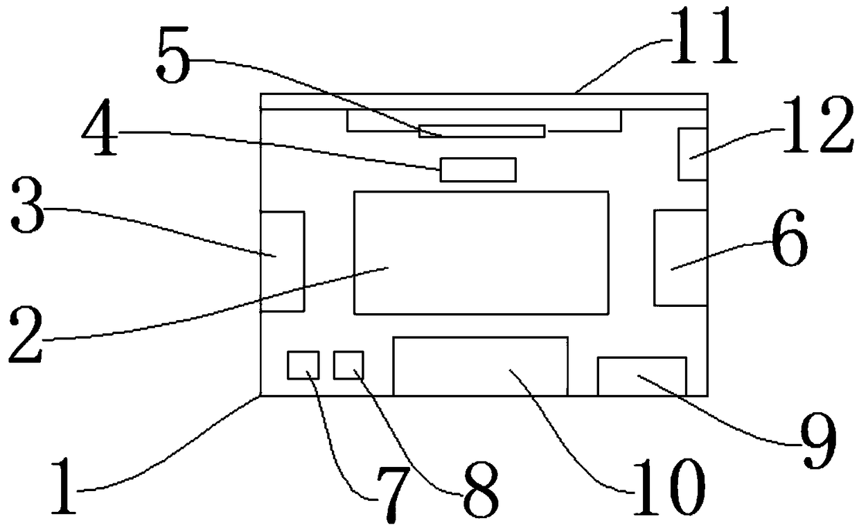 Smart city intelligent traffic control device and control method