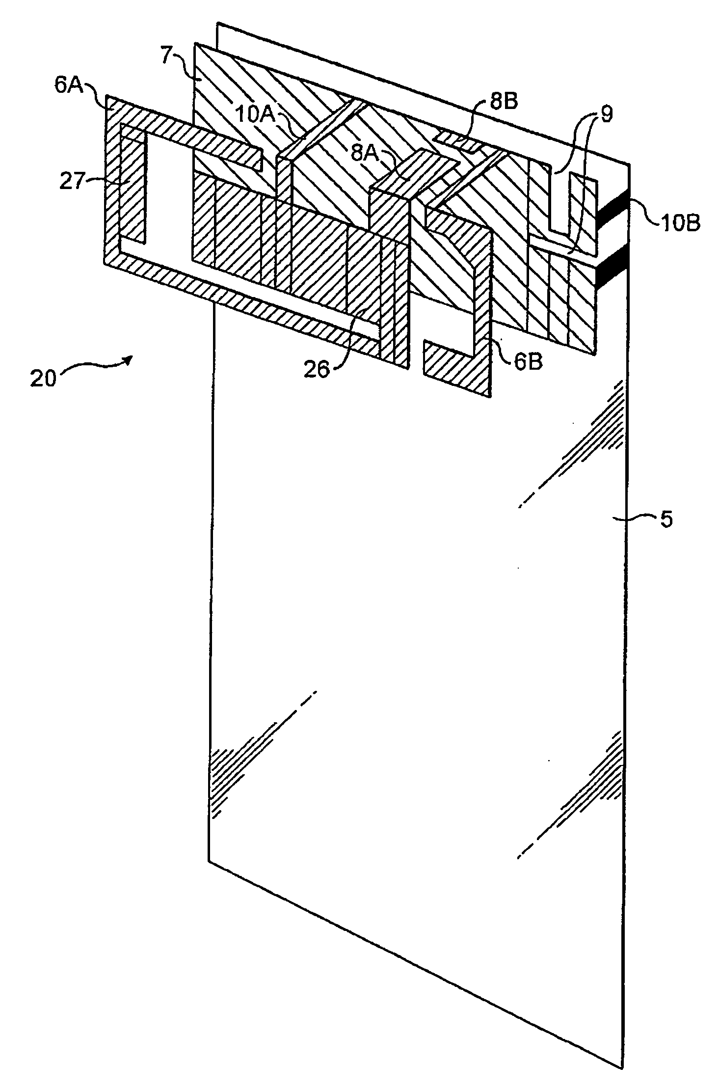 Antenna for mobile communication terminals