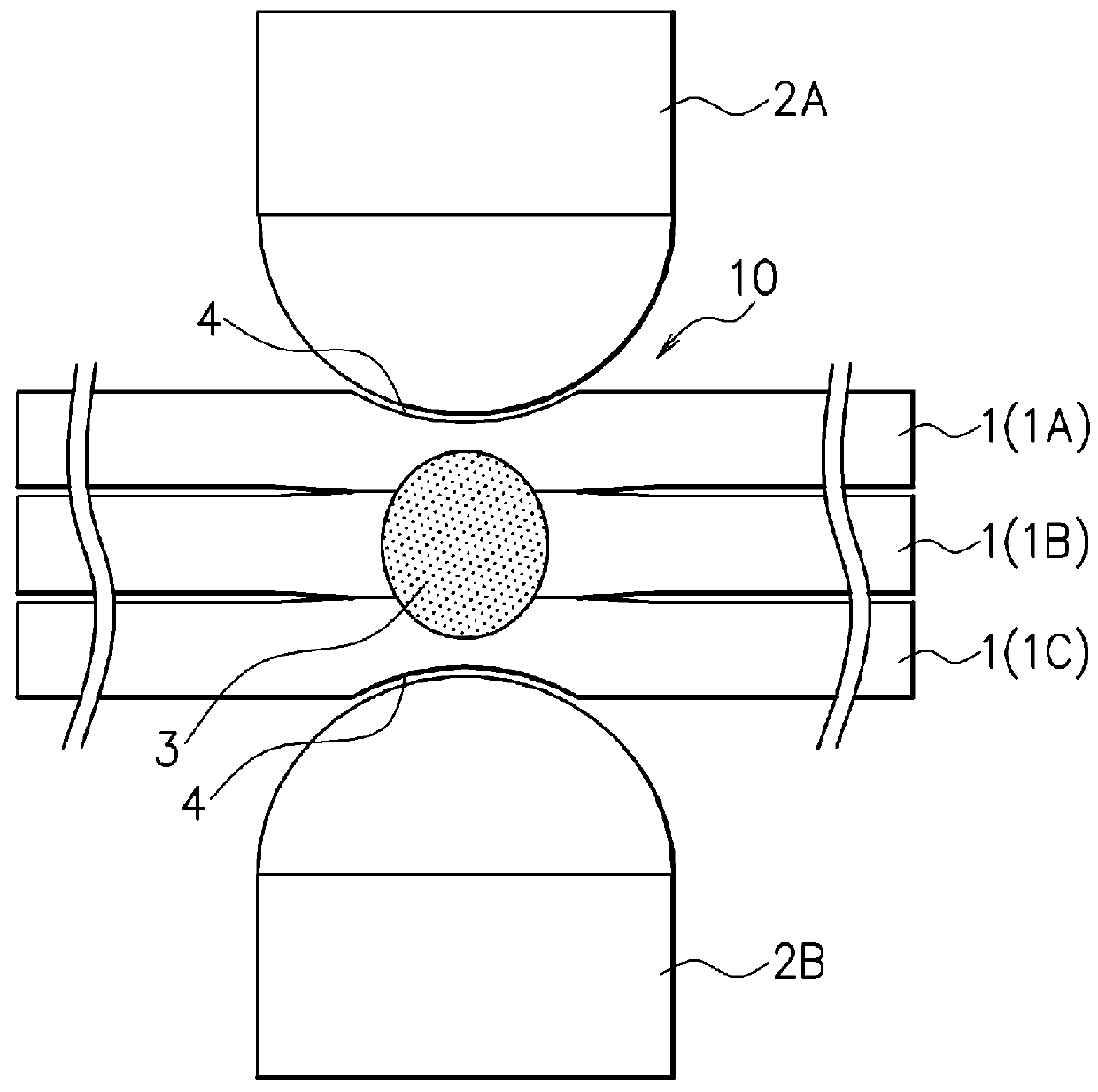 Spot welding method of high-strength steel sheets excellent in joint strength