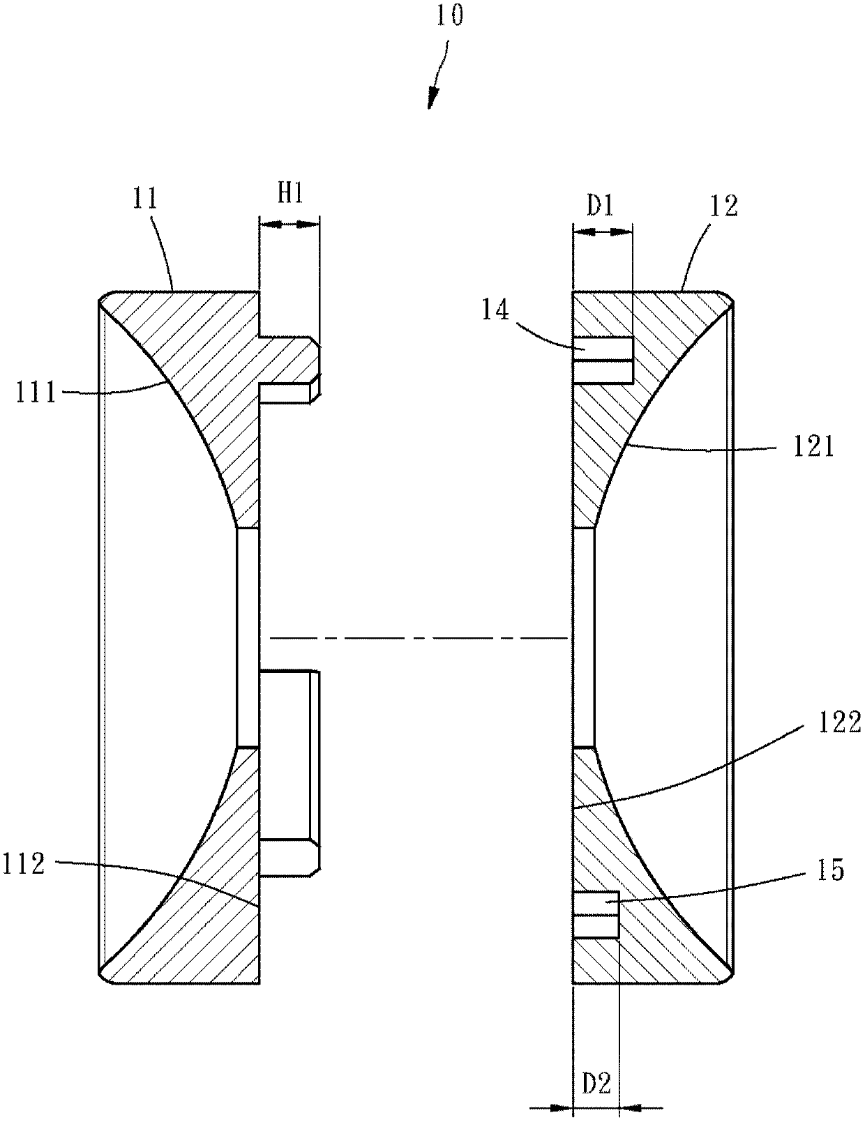 Steel ball spacer ring of linear transmission device