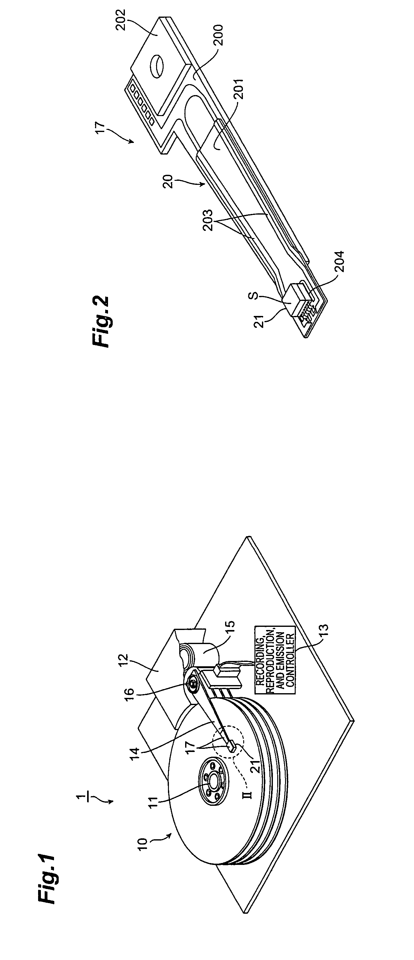 Thermally assisted magnetic head, head gimbal assembly, and hard disk drive