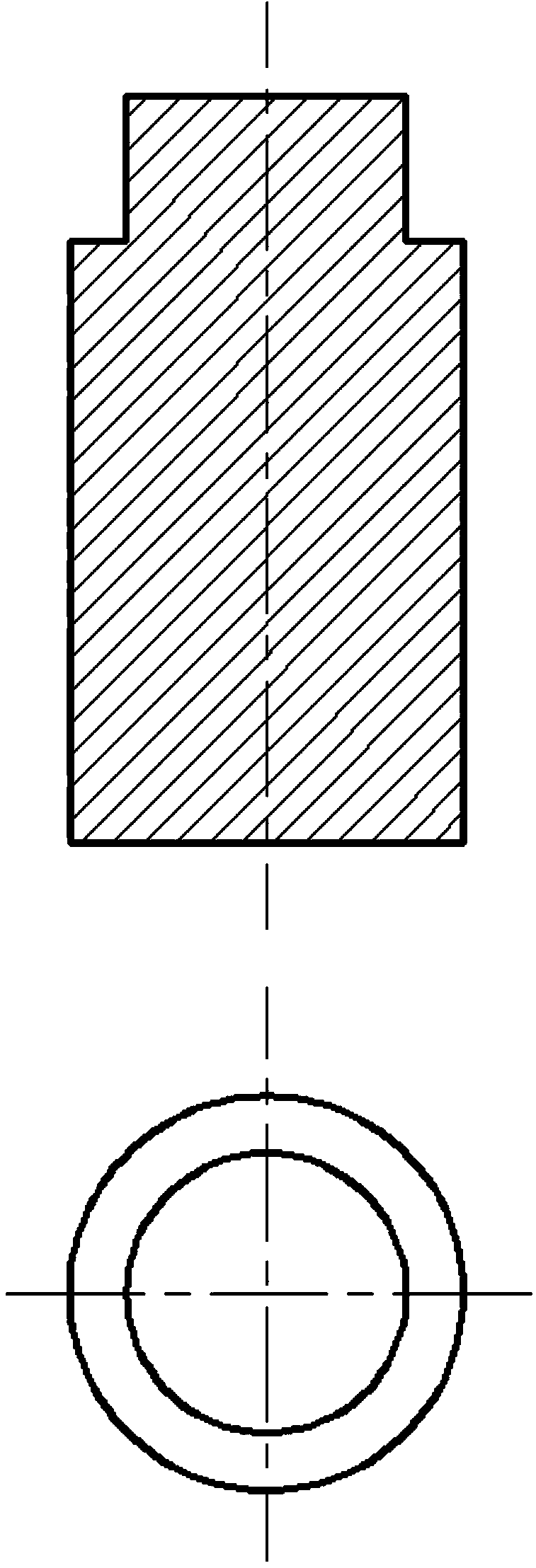 Thermal forming limit experimental device for metal sheet and testing method