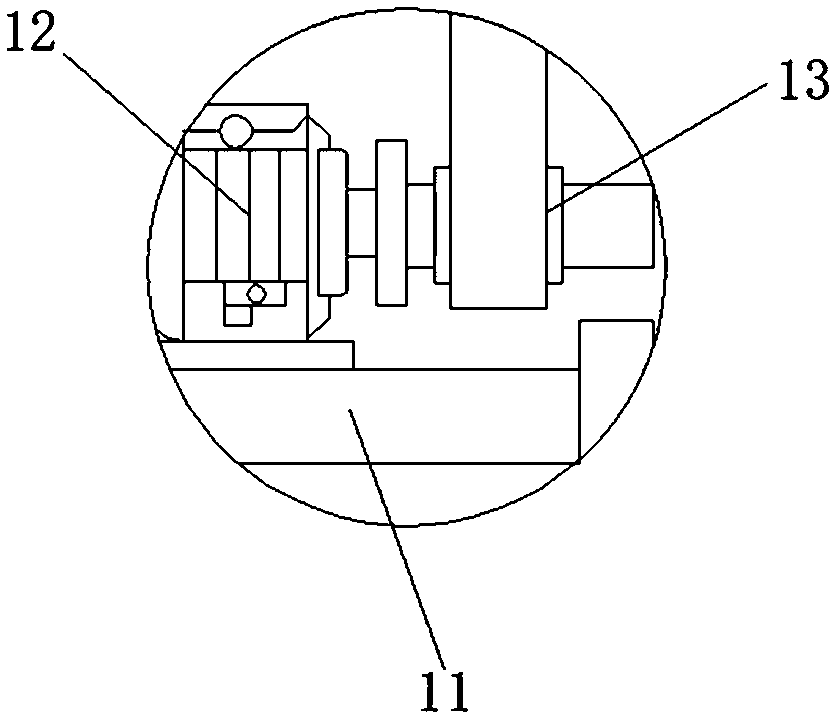 Stone carving supporting device with high stability and crushing-injury preventing function