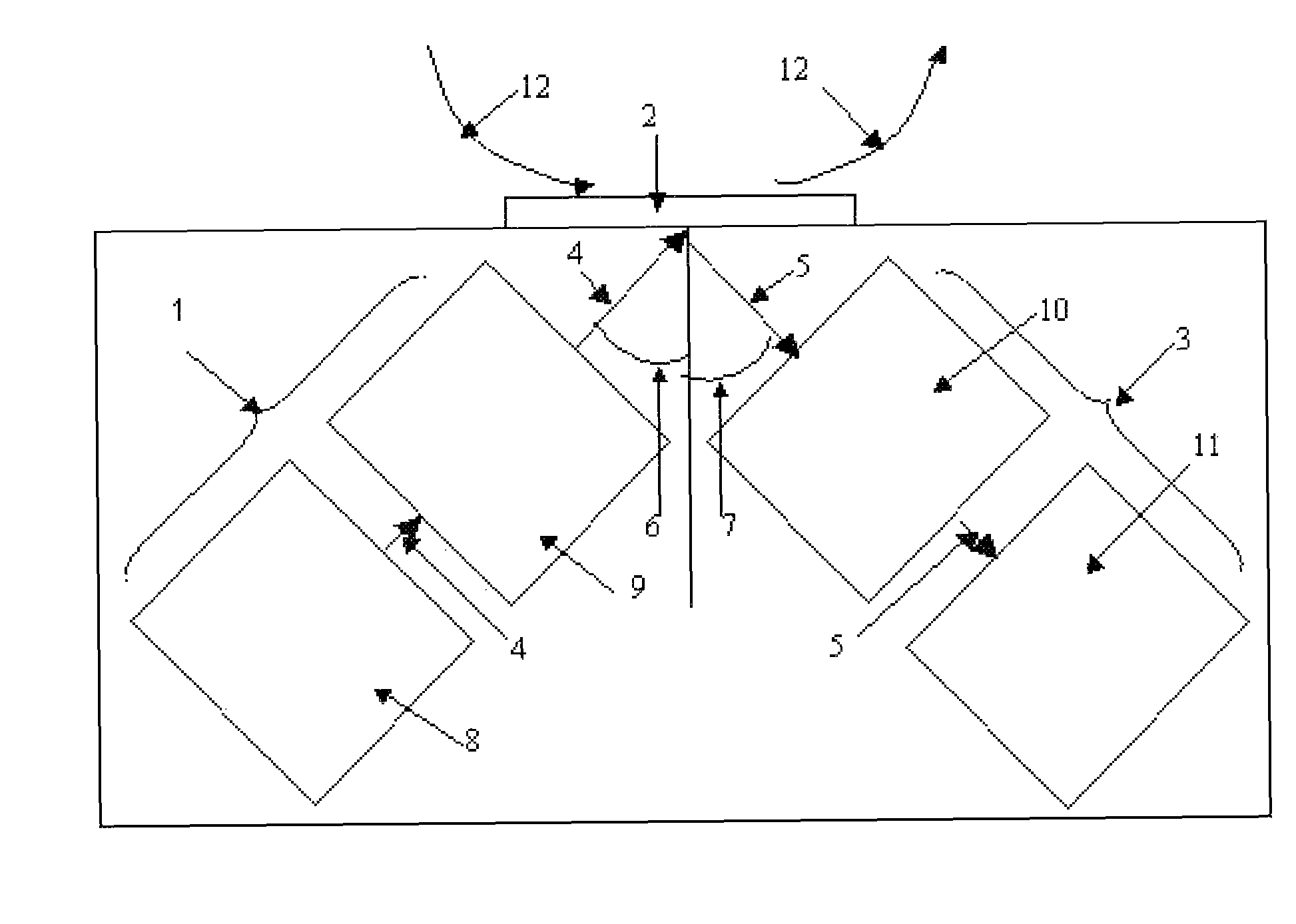 Analytical system comprising an arrangement for temporally variable spatial light modulation and detection method executable therewith