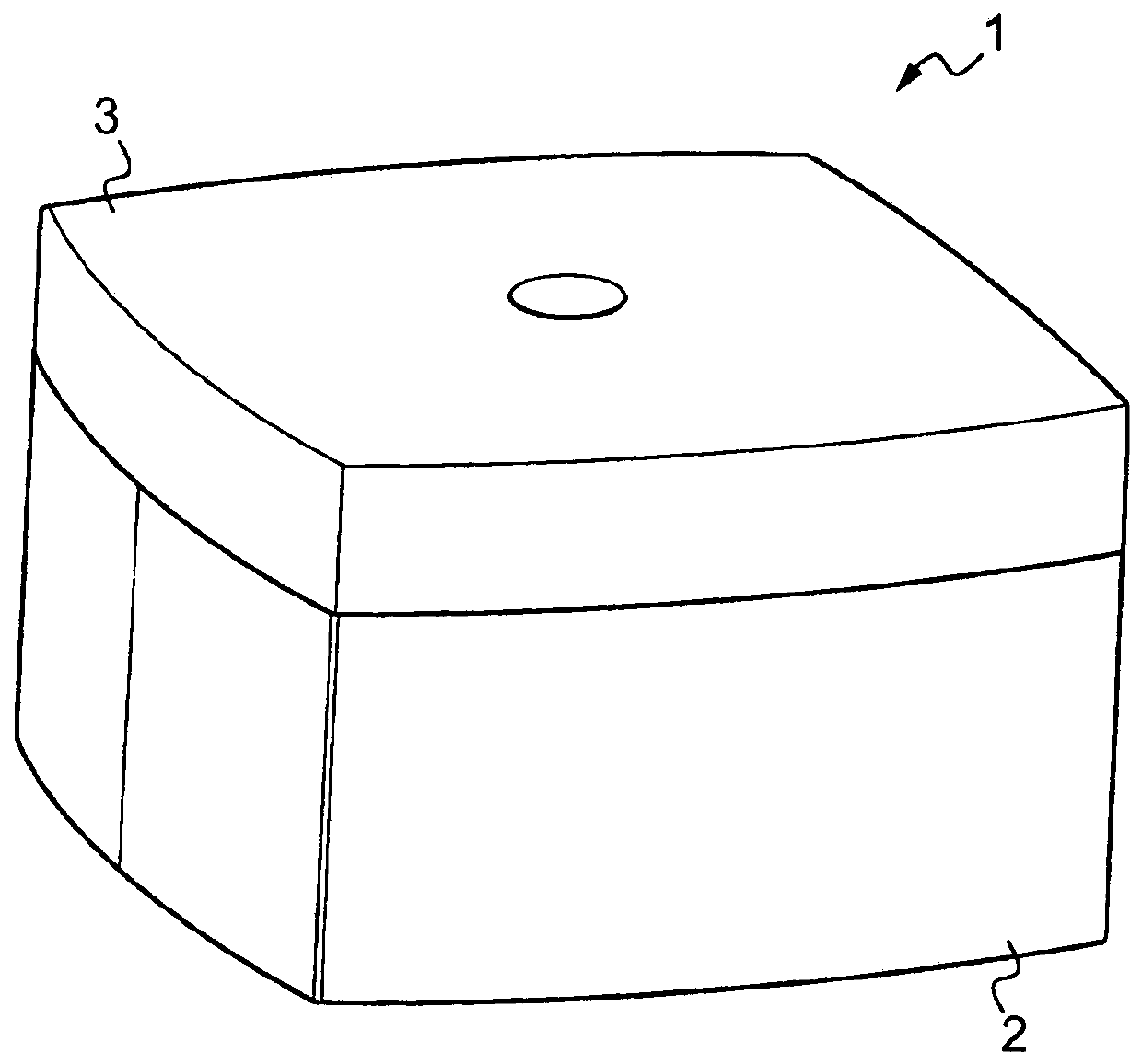 Pot for cosmetic product